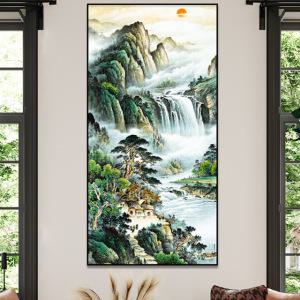 풍수에 좋은 풍경화 그림 산수화 풍경그림 액자 개업 집들이 부모님 선물