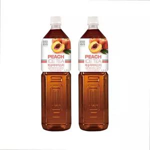 대상 로즈버드 복숭아 아이스티 시럽 1.47L 2개세트