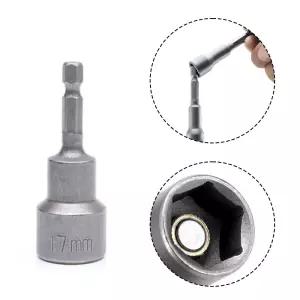 숏 비트 소켓 17mm 육각복스 복스알 임팩 드릴 6.35mm
