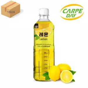 [대호식품] 까르페 레몬차 1000ml 12개(1박스) 액상음료 과일 희석 원액음료
