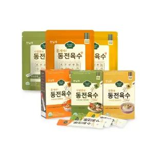 한닢쿡 동전육수 스틱형x3박스 총36포/코인형 50알 200g(맛선택)