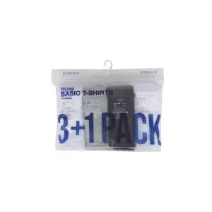 [폴햄](의정부점) 공용3+1PACK반팔티 /이너/교복/순면/기숙사필수/( 1팩에4장들어있는패키지상품) PHF5T...