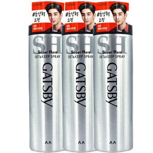 갸스비 셋앤킵 스프레이 슈퍼하드 헤어스프레이 263ml x3개 NEW 강력고정