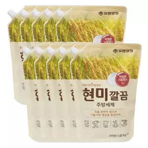 아름다운 주방세제 현미 깔끔 설거지 리필 1L x10
