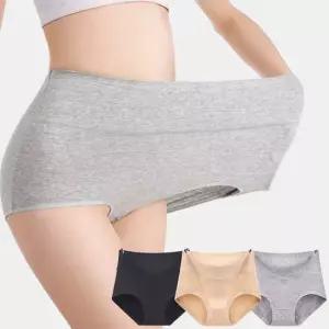 1+1+1 뱃살밴딩 순면하이 데일리 팬티 3컬러