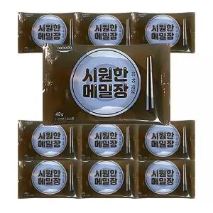 나누다 메밀국수 시원한 메밀장 40g 10개