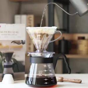 하리오 V60 핸드드립세트 커피 드리퍼 VCHD-02/드립/포트/핸드/도구/세트/내리는/추출기/드립퍼/서버/가정
