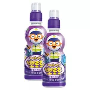 뽀로로 블루베리맛 235ml 24PET/어린이/음료/오렌지/과채/주스/과일/배쥬스/팩주스/파우치음료/세트/음료수