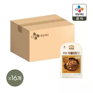 다담 차돌된장찌개 양념 145g x16개
