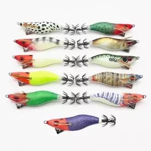 새우 미니 갑오징어 에기 한치 스테이 UV 야광 신수평 아시카 55mm 쭈꾸미1.6호