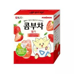 담터 포켓몬 콤부차 딸기(5gx30개입) 손님접대 티타임 지인 부모님 선물 회사 탕비실 음료