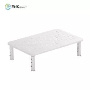 엔키마운트 모니터 받침대 3단계 높이조절 ENK-DT100 화이트