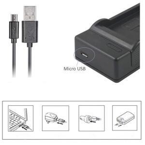 D-Li50 USB 배터리 충전기, 펜탁스 K10 K10D K20D 용