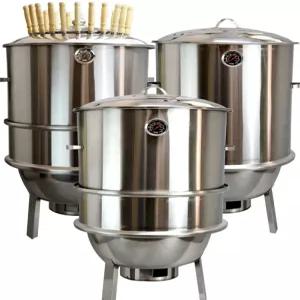 항아리 바베큐 그릴 통 훈제 화로 삼겹살 화덕 숯불