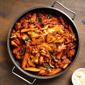 양념닭갈비 500g * 4팩 (국내산닭고기(어깨살7 : 가슴살3)80% : 소스20%)