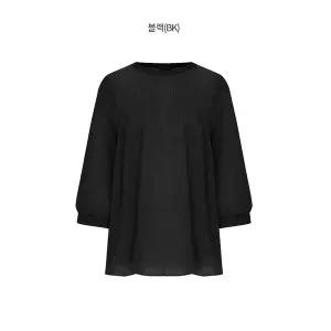 [올리비아하슬러(여성)]셔링핀턱라운드블라우스 DFBL205 408593