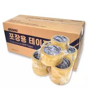 오성 16mmX40m/1박스 50팩 테이프커터기 물레방아 리필