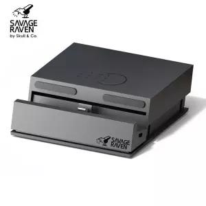 스컬앤코. 점프게이트 독 USB C 허브 포터블 스탠드 (닌텐도 스위치 OLED 2용) - 도킹 스테이션