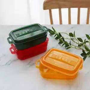 [NS홈쇼핑]국내생산 BPA FREE 실리 젤리 푸드박스 500ml 밀폐용기 3P 3color[35810787]