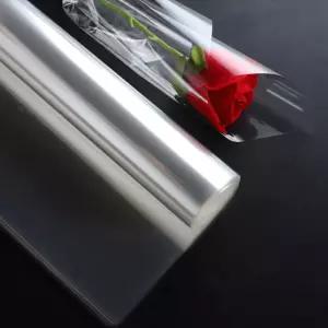 투명 opp 필름 롤 오피 비닐 꽃 포장지 50cmX50M선물 다발만들기 꽂이수업 대형다발 쿠키 화동바구니 꽂이