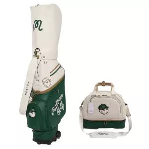 트롤리 여성 말본golf 바퀴형 골프백 보스턴백 세트 