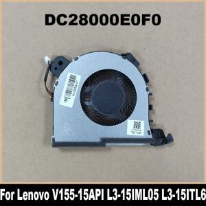 lenovo 호환 V155-15API Ideapad L3-15IML05 L3-15ITL6 노트북 냉각 팬 방열판 쿨러 팬용 새 원본 DC28000E