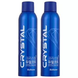 불스원 크리스탈 듀얼 코트 300ml 2개 셀프 자동차 유리막 코팅 불스원샷 발수코팅