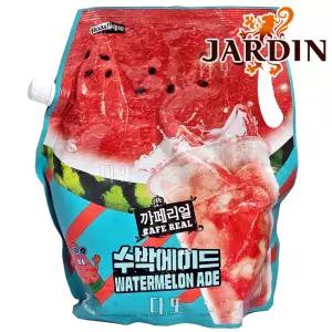 쟈뎅 대용량 까페리얼 수박에이드 파우치 1.5L