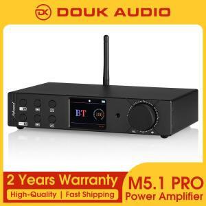 Douk Audio HiFi 5.1 채널 블루투스 앰프 스테레오 동축 광 컨버터 USB 플레이어 DSD256