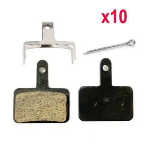 10쌍 MTB 자전거 디스크 레진 브레이크 패드 (시마노 B01S MT200 M400 M315 M525 M475 호환)