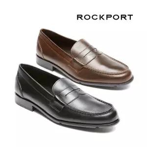 락포트 남성 클래식 페니 로퍼 블랙 다크브라운 Rockport M76443 M76444 2종 3264287