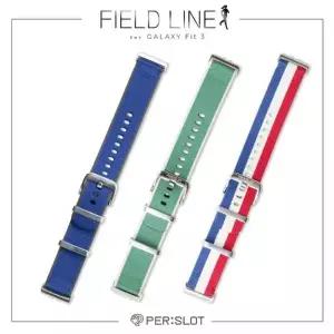 [퍼슬랏] 갤럭시핏3 Galaxy Fit 3 필드라인 경량 스포츠밴드 스트랩 나일론
