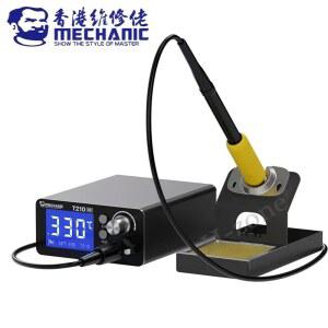 MECHANIC T210 스테이션 조정 빠른 SE 납땜 디지털 LED 자동 가열 수면