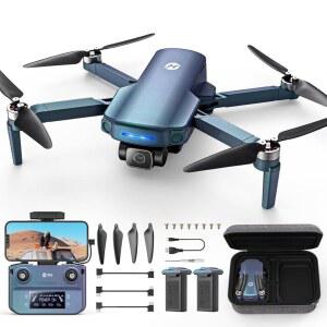 4K UHD 카메라가 장착된 홀리스톤 HS360S GPS 드론, FAA, 249g 쿼드콥터 10000피트 비디오 전송, 오토 리턴, 팔로우 미, 브러시리스 모터, 초보자 모드, 특별 그라디언트 컬러 에디션