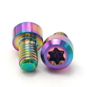 M5 M6 M8 티타늄 볼트, 길이 10-50mm 육각 소켓 톡스 드라이브 나사, MTB 자전거 스템자전거 오토바이용