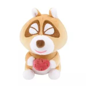 ( )숲속 동물 가방 고리 인형 12cm 너구리형 선물용 캐릭터 가방장식 소품