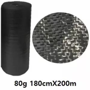 농업용 검정 제초매트 80g 180cmX200m