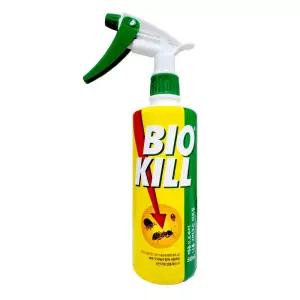 비오킬 살충제 500ml 1개 세트 벌레 베드버그 진드기 쌀벌레퇴치제 빈대 퇴치 해충 약