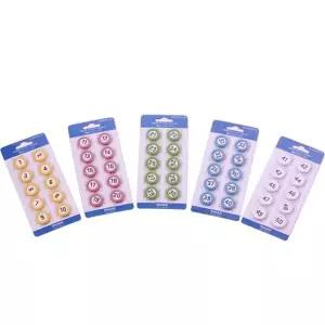 [핫트랙스]다산사무기 하다 숫자 자석 원형 23mm 1~50 NC-23
