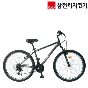 삼천리 탑스타 SF 26 성인 앞쇼바 편안한 21단원터치기어 스틸 입문용MTB자전거