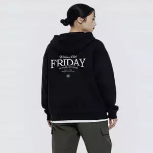 [웨닐]프라이데이 여성 캐주얼 데일리 후디 투웨이 쭈리 후드집업 [WALH_4002]