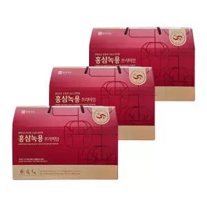 종근당건강 6년근 홍삼녹용 프리미엄 (50ml x 30포) 3박스 (hi)