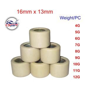 16x13 4G  12G 변속기 롤러 GY6 50 50CC 139QMB Dio R1 100 KYMCO PIAGGIO SYM 스쿠터