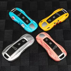 키케이스 차키커버 포르쉐 키홀더에 GTR3 718/911 캐릭터 마칸 파나메라 카이