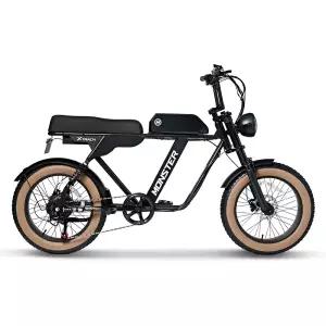 AU테크 엑스트랙 몬스터 FS 풀서스펜션 자토바이 팻바이크 최대850W 48V 전동 전기자전거