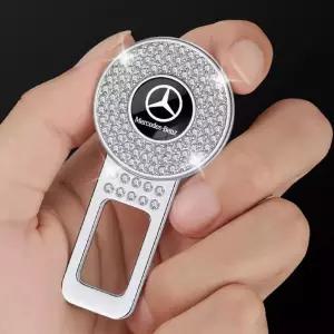 벤츠 크리스탈 벨트 클립 2피스 큐빅 악세사리 벤츠 용품 