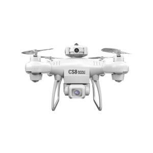 CS8 조종헬기 미니 4K GPS RC 더블 6K 회피 광각 흐름 드론 ESC