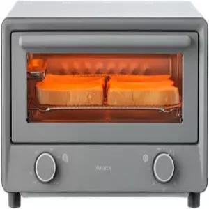 야마젠 토스터 카운터탑 오븐 토스트 4조각 스팀 기능 타이머 1300W 분해하여 쉽게 청소 메쉬 그릴 트레이