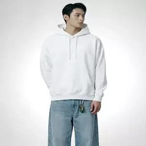 [디프]플로우 남자 캐주얼 데일리 무지 오버핏 후드티셔츠 [DIFI_3001]