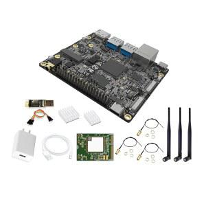 WayPonDEV 비트브릭 RISC-V 리눅스 싱글 보드 컴퓨터, SpacemiT K1 8코어 RISC-V AI CPU, 4GB / 8GB LPDDR4x RAM, 기가비트 이더넷 포트, NAS 스토리지 AI 엣지 컴퓨팅(M.2 WIFI6 키트, 8GB RAM)용